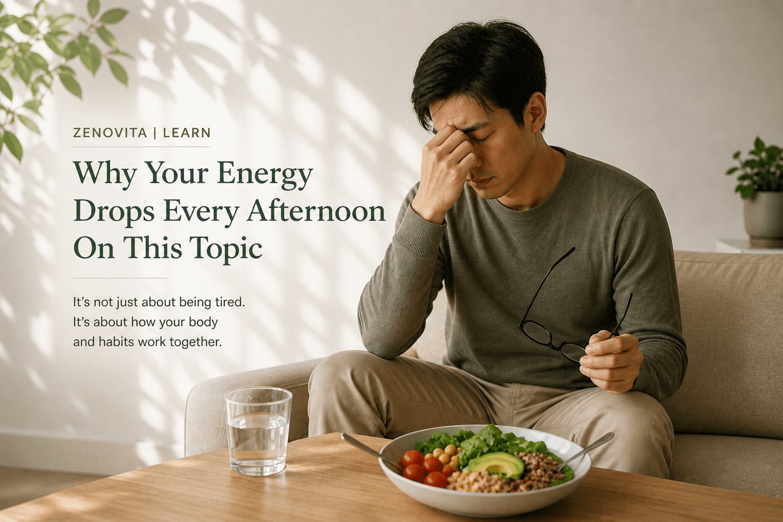 Why Your Energy Drops Every Afternoon