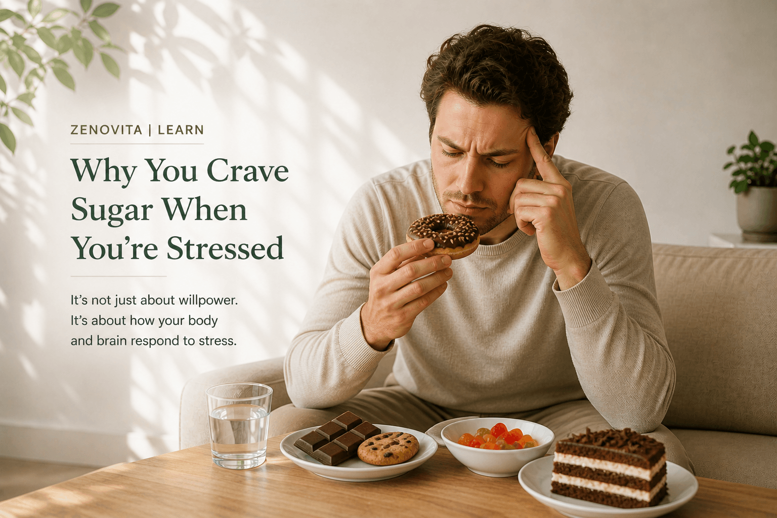 Why You Crave Sugar When You’re Stressed